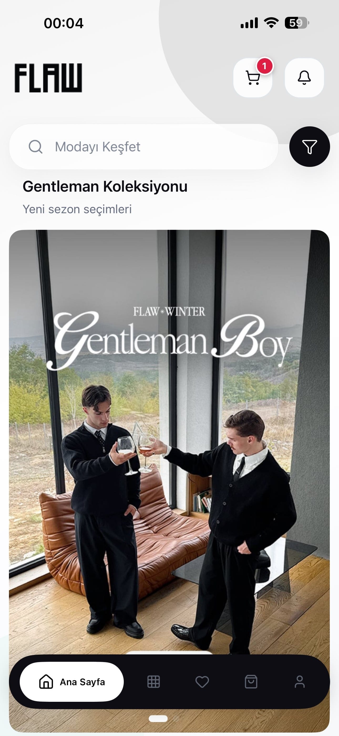 Flaw Wear projesi görsel 2 - Mobil Uygulama detay