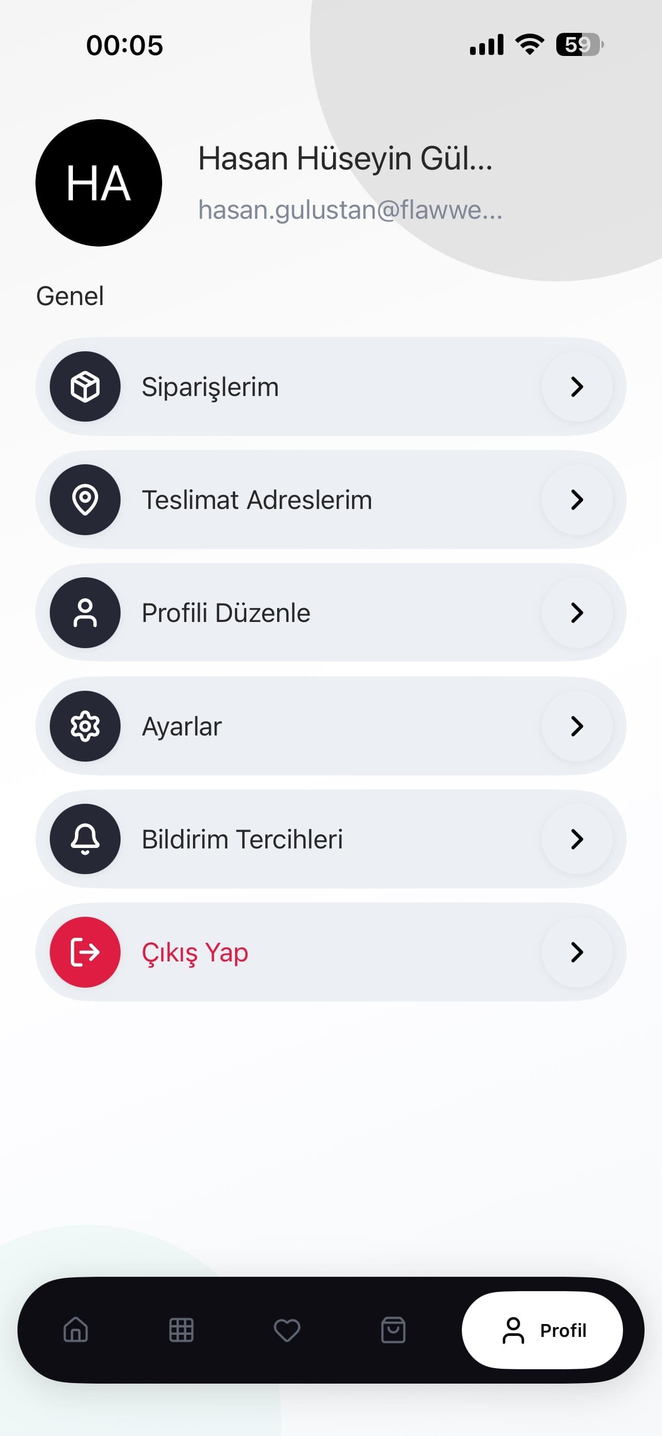 Flaw Wear projesi görsel 9 - Mobil Uygulama detay